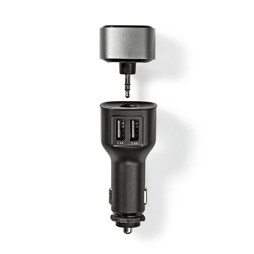 Bluetooth® Multi adapter | Csatlakozó kimenet_ 1x 3.5 mm | SBC | 7 óráig | Beépített mikrofon | Hangerő szabályozás | Automatikus áramtalanító funkció | Fekete/Szürke
