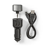Bluetooth® Multi adapter | Csatlakozó kimenet_ 1x 3.5 mm | SBC | 7 óráig | Beépített mikrofon | Hangerő szabályozás | Automatikus áramtalanító funkció | Fekete/Szürke