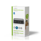 Bluetooth® Transceiver | Csatlakozó bemenet_ 1x AUX | Csatlakozó kimenet_ 1x AUX | SBC | Egy Eszközig | Max. 6 óráig | Automatikus áramtalanító funkció | Fekete