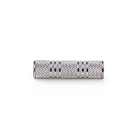 Sztereó audio adapter | 3.5 mm Aljzat | 3.5 mm Aljzat | Nikkelezett | Egyenes | Fém | Ezüst | 1 db | Doboz