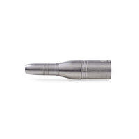 XLR adapter | XLR 3-Tűs Dugasz | 6.35 mm Aljzat | Nikkelezett | Egyenes | Fém | Ezüst | 10 db | Műanyag Zacskó