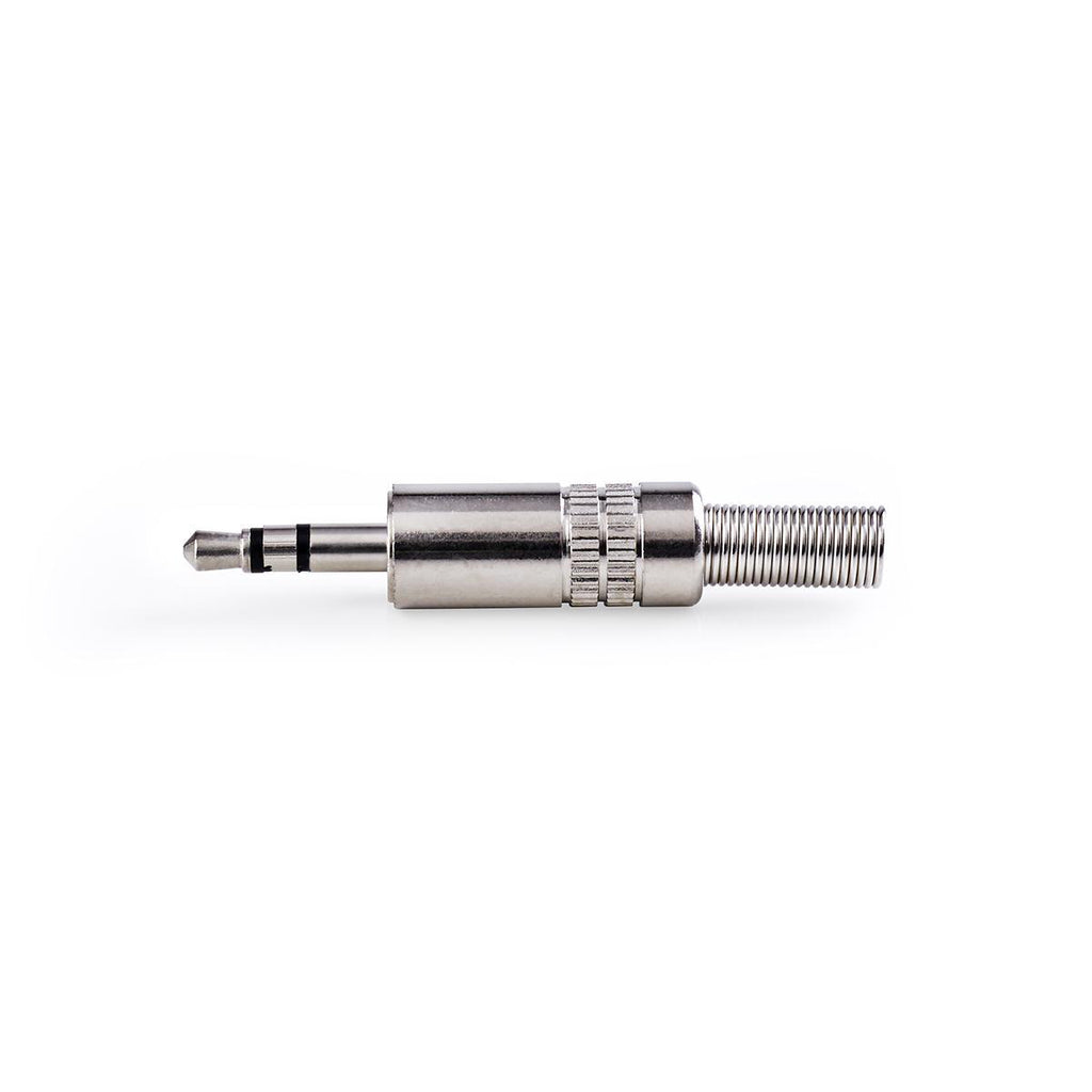 Audió csatlakozó | Egyenes | Dugasz | Nikkelezett | Forrasztás | Bemenő kábel átmérő: 3.8 mm | Fém | Ezüst | 25 db | Műanyag Zacskó-0