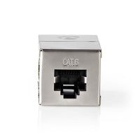 Hálózati csatlakozó | Adapter | Árnyékolt | RJ45 Aljzat | RJ45 Aljzat | Egyenes | Fém | Doboz