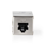 Hálózati csatlakozó | Adapter | Árnyékolt | RJ45 Aljzat | RJ45 Aljzat | Egyenes | Fém | Doboz