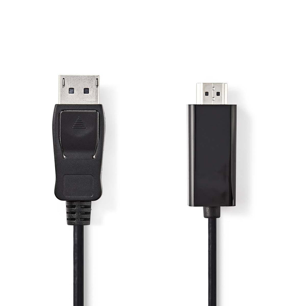 DisplayPort - HDMI Kábel | DisplayPort-dugasz - HDMI-csatlakozó | 2,0 m | Fekete