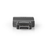 DisplayPort - VGA-adapter | DisplayPort-dugasz - VGA-aljzat | Fekete