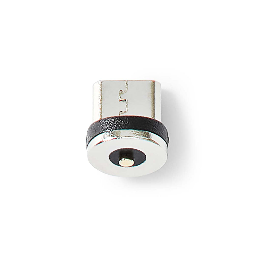 USB kábel | USB 2.0 | USB-A Dugasz | USB Micro-B Dugasz / USB-C™ Dugasz | No Data Transfer | Nikkelezett | 2.00 m | Kerek | Nejlon Tok | Fekete | Doboz