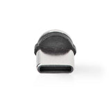 USB kábel | USB 2.0 | USB-A Dugasz | USB Micro-B Dugasz / USB-C™ Dugasz | No Data Transfer | Nikkelezett | 2.00 m | Kerek | Nejlon Tok | Fekete | Doboz
