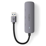 USB hub | USB-A Dugasz | 4x USB A Female | 4-Port port(s) | USB 2.0 / USB 3.2 Gen 1 | USB-áramellátású-4