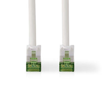 CAT7 hálózati kábel | S/FTP | RJ45 Dugasz | RJ45 Dugasz | 10.0 m | Snagless | Kerek | LSZH | Fehér | Doboz-1