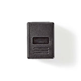 Hálózati csatlakozó | CAT5 | Nem Árnyékolt | RJ45 Aljzat | RJ45 Aljzat | Egyenes | ABS | Doboz