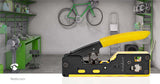 Crimp pliers | CAT5 / CAT5e / CAT6 / CAT6a / CAT7 / RJ12 / RJ45 | Fogó / Lehántás / Szigetelés Eltávolítás | Acél / Gumi | Fekete / Sárga