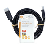 DisplayPort kábel | DisplayPort Dugasz | DisplayPort Dugasz | 4K@60Hz | Nikkelezett | 3.00 m | Kerek | PVC | Fekete | Label-2