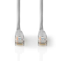 Cat 5e kábel | U/UTP | RJ45 Dugasz | RJ45 Dugasz | 2.00 m | Kerek | PVC | Szürke | Label-1