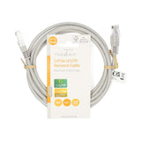 Cat 5e kábel | U/UTP | RJ45 Dugasz | RJ45 Dugasz | 2.00 m | Kerek | PVC | Szürke | Label-2