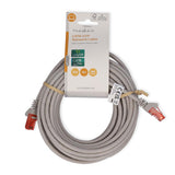 CAT6 hálózati kábel | RJ45 Dugasz | RJ45 Dugasz | U/UTP | 10.0 m | Kerek | PVC | Szürke | Label-2
