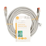 CAT6 hálózati kábel | RJ45 Dugasz | RJ45 Dugasz | SF/UTP | 5.00 m | Kerek | PVC | Szürke | Label-2