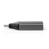 USB adapter | USB 3.2 Gen 1 | USB-C™ Dugasz | HDMI™ Aljzat | Nikkelezett | Fekete / Szürke | Boríték