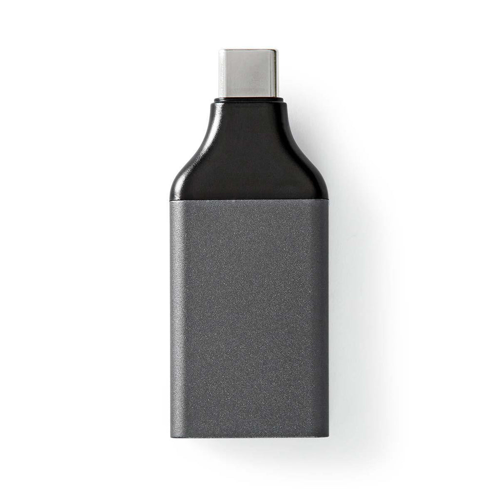 USB adapter | USB 3.2 Gen 1 | USB-C™ Dugasz | HDMI™ Aljzat | Nikkelezett | Fekete / Szürke | Boríték