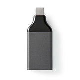 USB adapter | USB 3.2 Gen 1 | USB-C™ Dugasz | HDMI™ Aljzat | Nikkelezett | Fekete / Szürke | Boríték