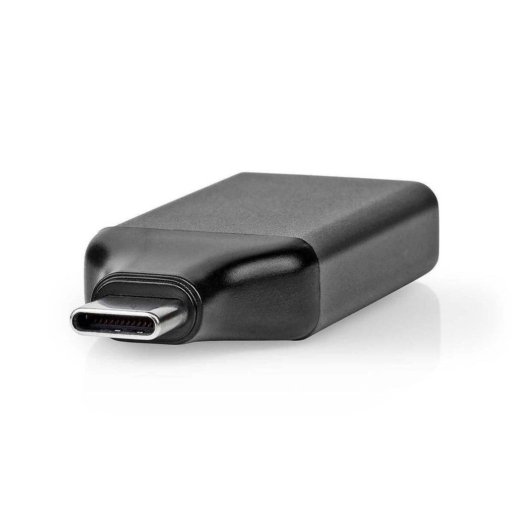 USB adapter | USB 3.2 Gen 1 | USB-C™ Dugasz | HDMI™ Aljzat | Nikkelezett | Fekete / Szürke | Boríték