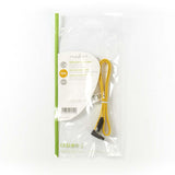 SATA kábel | 6 Gbps | SATA 7-Tűs Aljzat | SATA 7-Tűs Aljzat | PVC | 0.50 m | Lapos | PVC | Sárga | Műanyag Zacskó