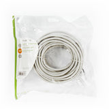 Cat 5e kábel | SF/UTP | RJ45 Dugasz | RJ45 Dugasz | 10.0 m | Kerek | PVC | Szürke | Műanyag Zacskó