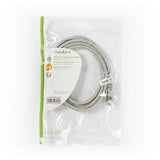 Cat 5e kábel | SF/UTP | RJ45 Dugasz | RJ45 Dugasz | 2.00 m | Kerek | PVC | Szürke | Műanyag Zacskó