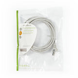 Cat 5e kábel | SF/UTP | RJ45 (8P8C) Dugasz | RJ45 (8P8C) Dugasz | 3.00 m | Kerek | PVC | Szürke | Műanyag Zacskó