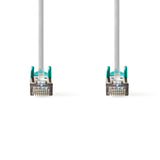 Cat 5e kábel | F/UTP | Váltó | RJ45 Dugasz | RJ45 Dugasz | 3.00 m | Kerek | PVC | Szürke | Műanyag Zacskó