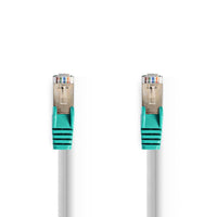 Cat 5e kábel | F/UTP | Váltó | RJ45 Dugasz | RJ45 Dugasz | 3.00 m | Kerek | PVC | Szürke | Műanyag Zacskó