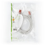 Cat 6 kábel | RJ45 Dugasz | RJ45 Dugasz | U/UTP | 2.00 m | Kerek | PVC | Szürke | Boríték