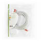 Cat 6 kábel | RJ45 Dugasz | RJ45 Dugasz | U/UTP | 3.00 m | Kerek | PVC | Szürke | Műanyag Zacskó
