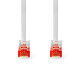 Cat 6 kábel | RJ45 Dugasz | RJ45 Dugasz | U/UTP | 0.50 m | Kerek | PVC | Fehér | Boríték