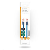 Cat 6 kábel | RJ45 Dugasz | RJ45 Dugasz | S/FTP | 2.00 m | Kerek | LSZH | Kék | Műanyag Zacskó