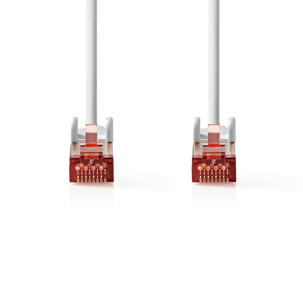 Cat 6 kábel | RJ45 (8P8C) Dugasz | RJ45 (8P8C) Dugasz | SF/UTP | 3.00 m | Kerek | PVC LSZH | Szürke | Műanyag Zacskó
