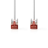 Cat 6 kábel | RJ45 (8P8C) Dugasz | RJ45 (8P8C) Dugasz | SF/UTP | 3.00 m | Kerek | PVC LSZH | Szürke | Műanyag Zacskó