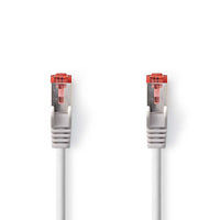 Cat 6 kábel | RJ45 (8P8C) Dugasz | RJ45 (8P8C) Dugasz | SF/UTP | 3.00 m | Kerek | PVC LSZH | Szürke | Műanyag Zacskó