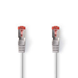 Cat 6 kábel | RJ45 (8P8C) Dugasz | RJ45 (8P8C) Dugasz | SF/UTP | 3.00 m | Kerek | PVC LSZH | Szürke | Műanyag Zacskó