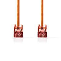 Cat 6 kábel | RJ45 Dugasz | RJ45 Dugasz | S/FTP | 0.25 m | Kerek | LSZH | Narancs | Boríték
