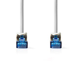 CAT6a Kábel | S/FTP | RJ45 Dugasz | RJ45 Dugasz | 0.50 m | Snagless | Kerek | LSZH | Szürke | Boríték