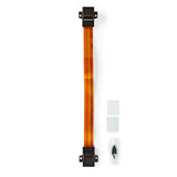 Cat 6 kábel | RJ45 Aljzat | RJ45 Aljzat | U/UTP | 0.30 m | Kül és Beltéri | Lapos | Nejlon Tok | Fekete | Műanyag Zacskó