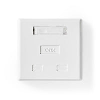 Hálózati fali doboz | A falon | 2-Port port(s) | UTP CAT6 | Egyenes | Aljzat | Aranyozott | PVC | Fehér | Boríték