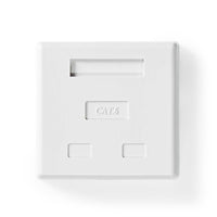 Hálózati fali doboz | A falon | 2-Port port(s) | STP CAT6 | Egyenes | Aljzat | Aranyozott | PVC | Fehér | Boríték