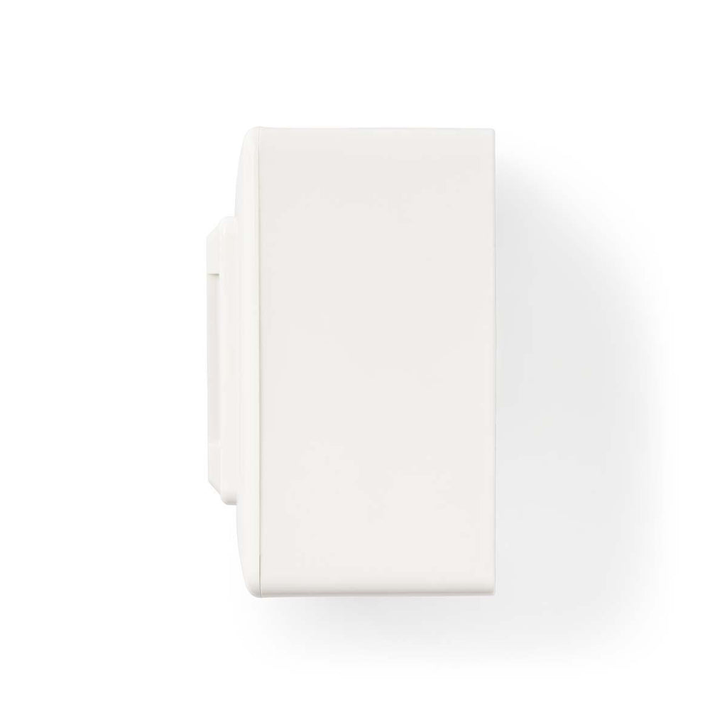 Hálózati fali doboz | Belső falazat | 2-Port port(s) | CAT5e | Egyenes | Aljzat | Aranyozott | PVC | Fehér | Műanyag Zacskó