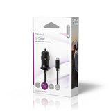 Autós Töltő | 1x 2.4 A | Kimenő csatlakozók száma: 1 | Micro USB (Rögzített) Kábel | 1.00 m | 12 W | Single Voltage Output