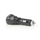 Autós töltő | 1.0 A | 1 Kimenet | USB | Fekete