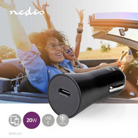 Autós Töltő | 1.67 / 2.22 / 3.0 A | Kimenő csatlakozók száma: 1 | Csatlakozó típusa: USB-C™ | 20 W | Automatikus Feszültség Kiválasztás | PD3.0 20W