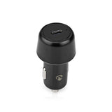 Autós Töltő | 2.0 / 3.0 A | Kimenő csatlakozók száma: 1 | Csatlakozó típusa: USB-C™ | 30 W | Automatikus Feszültség Kiválasztás