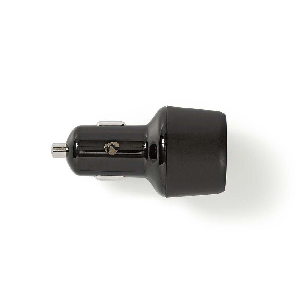 Autós Töltő | 2x 3.0 A | Kimenő csatlakozók száma: 2 | Csatlakozó típusa: USB-A / USB-C™ | | 48 W | Automatikus Feszültség Kiválasztás | PD3.0 30W / QC3.0